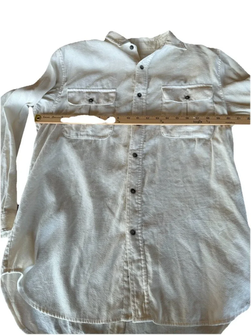The North Face Men's Lightweight Long-Sleeve Button Up Med Shirt Gorpcore